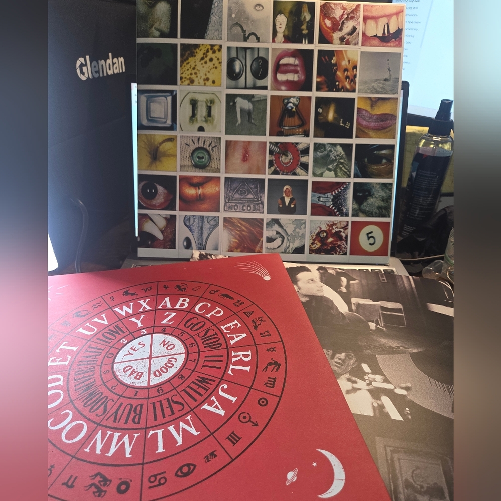 Pearl Jam No Code Vinyl LP Record Album w/9 New "Polaroid" Lyric Card Inserts